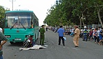 Mô tô đụng ô tô khách làm 1 người tử vong tại chỗ