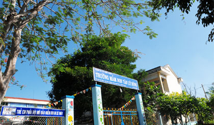 Trường Mẫu giáo Tân Lý Đông.