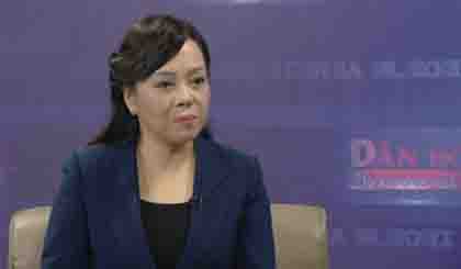 Bộ trưởng Y tế Nguyễn Thị Kim Tiến.
