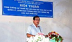Công tác cán bộ nữ cần được quan tâm bằng hành động