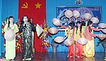 Tân Mỹ Chánh: Liên hoan văn nghệ quần chúng các xã điểm NTM