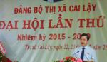 Đại hội Đại biểu Đảng bộ TX.Cai Lậy lần thứ I thành công tốt đẹp
