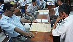 Kết thúc Giải Cờ tướng CNVCLĐ, LLVT TP. Mỹ Tho năm 2015