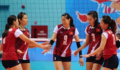 Đội tuyển bóng chuyền Việt Nam. Ảnh: VTV