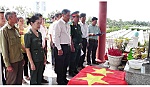 Cải táng 4 hài cốt liệt sĩ
