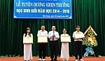 Tuyên dương, khen thưởng học sinh giỏi năm học 2014 - 2015