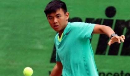 Hoàng Nam đã có vé vào tứ kết giải Ai Cập F27 Futures. Ảnh: ITF