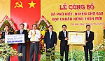 Phú Kiết ra mắt xã đạt chuẩn nông thôn mới