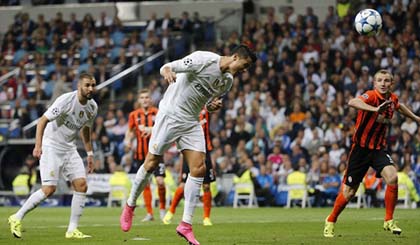 Ronaldo đã ghi được 8 bàn chỉ sau 2 trận đấu gần đây