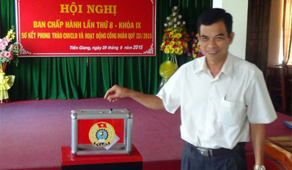 Sáng 29-9, LĐLĐ tỉnh Tiền Giang tổ chức sơ kết hoạt động công tác quý III và thông qua kết quả hoạt động quý IV năm 2015.