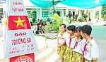Trường TH Mỹ Lợi A: Giáo dục biển, đảo trong khuôn viên trường