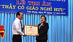Họp mặt tri ân các thầy giáo, cô giáo đã nghỉ hưu