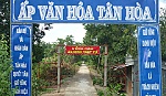 Xã Tân Lập: Xây dựng 6 cổng rào phòng, chống tội phạm