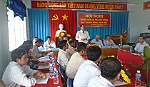 Thẩm định 19 tiêu chí xây dựng NTM ở xã Tân Hội Đông
