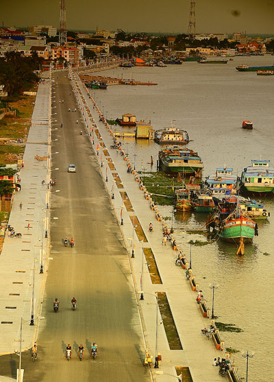 Công trình Đường và kè sông Tiền tạo tiền đề cho việc quy hoạch phát triển đô thị, thương mại, du lịch và góp phần tạo vẻ mỹ quan cho một Mỹ Tho thơ mộng bên dòng sông Tiền. 