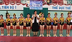 TP. Mỹ Tho: Tổ chức giải Aerobic Hội khỏe Phù Đổng