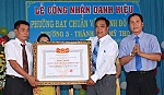 Phường 3 đón nhận danh hiệu 