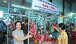 TP. Mỹ Tho có 2 sạp bán thịt heo 