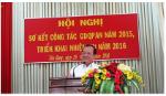 Hội nghị sơ kết công tác giáo dục quốc phòng an ninh năm 2015