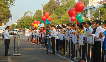 Lễ phát động Tuần lễ quốc gia ATVSLĐ - PCCN lần thứ 18 - năm 2016.