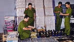 Công an huyện Châu Thành: Đấu tranh  phòng, chống hàng gian, hàng giả