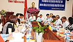 Thứ trưởng Bộ LĐ-TB&XH kiểm tra công tác vì sự tiến bộ của phụ nữ
