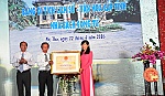 Nhà Bạch công tử đón nhận bằng di tích lịch sử văn hóa