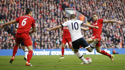 Kane không thể giúp Tottenham đánh bại Liverpool. Nguồn: Reuters