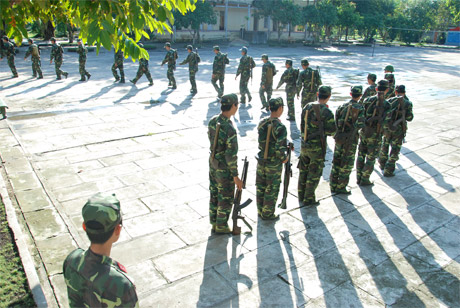 Chuẩn bị hành quân.