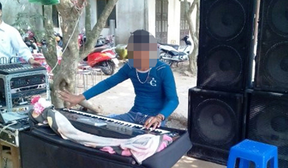 Một dàn karaoke di động.