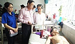 10 triệu đồng hỗ trợ thương binh Trương Ngọc Thương