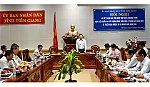 Chủ tịch UBND tỉnh: Đẩy mạnh công tác kiểm tra xây dựng NTM