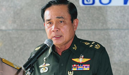 Thủ tướng Thái Lan Prayut Chan-ocha. Nguồn: aitonline.tv