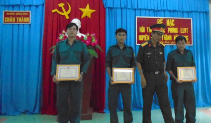 Quang cảnh trao giải.