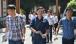 Thí sinh hoàn thành môn thi đầu tiên của Kỳ thi THPT Quốc gia 2016