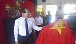 Truy điệu và cải táng 9 hài cốt Liệt sĩ