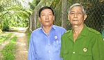 Anh thương binh nhiệt tình tham gia công tác Hội