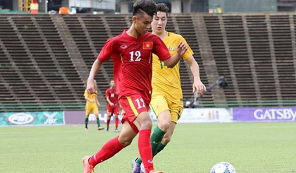 U16 Việt Nam (áo đỏ) dễ thở ở bán kết, trong khi U16 Australia có thể phải gặp U16 Thái Lan. (Nguồn: Post Sport)