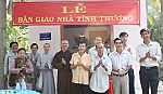 Đồng bào Phật giáo huyện Chợ Gạo làm tốt công tác an sinh xã hội