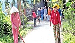 Hội LHPN xã Phước Thạnh: Tích cực tham gia xây dựng nông thôn mới