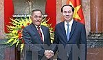 Chủ tịch nước Trần Đại Quang tiếp Bộ trưởng Quốc phòng Indonesia