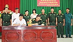 Ký kết thực hiện Phong trào 