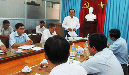  Ông Lê Văn Nghĩa, Phó Chủ tịch UBND tỉnh bác đơn khiếu nại của bà Anh.