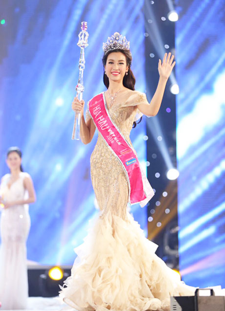 Hoa hậu Đỗ Mỹ Linh. Ảnh: Mr Bil.