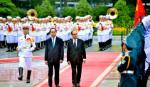 Chủ tịch nước Trần Đại Quang hội đàm với Tổng thống Pháp François Hollande