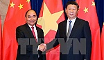 Thủ tướng hội kiến Tổng Bí thư, Chủ tịch nước Trung Quốc Tập Cận Bình