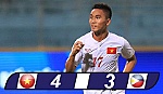 Thắng sát nút U19 Philippines, U19 Việt Nam rộng cửa vào bán kết