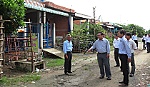 HĐND tỉnh giám sát cụm, tuyến dân cư xã Thạnh Tân, Tân Hòa Đông