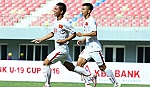 U19 châu Á: Thái Lan bại trận, Việt Nam quyết đấu Triều Tiên