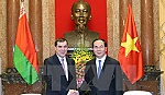 Chủ tịch nước tiếp Chủ tịch Ủy ban An ninh quốc gia Belarus